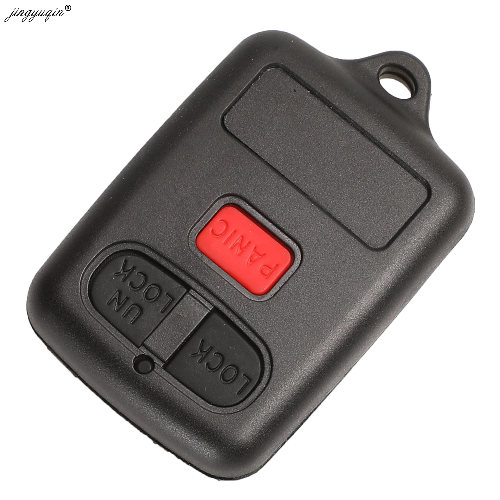 jingyuqin for Toyota Vios fit BYD F3 F3R Remote Key Shell Cover Case 3 Button Keyless Entry Car Key Fob Replacement