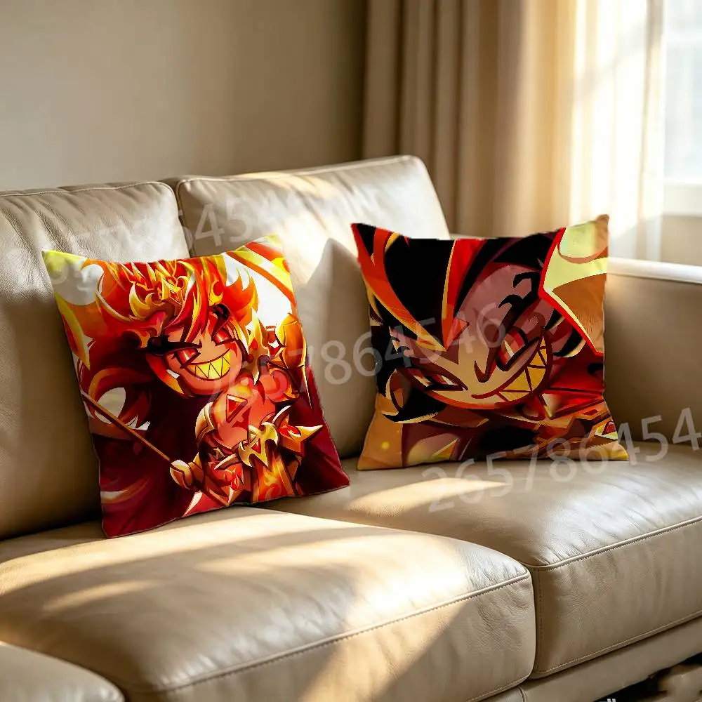 B-Burning S-Spice Cookie Printed Pillow Cover Cushion Case Simple Sofa Pillow Case No Pillow Core