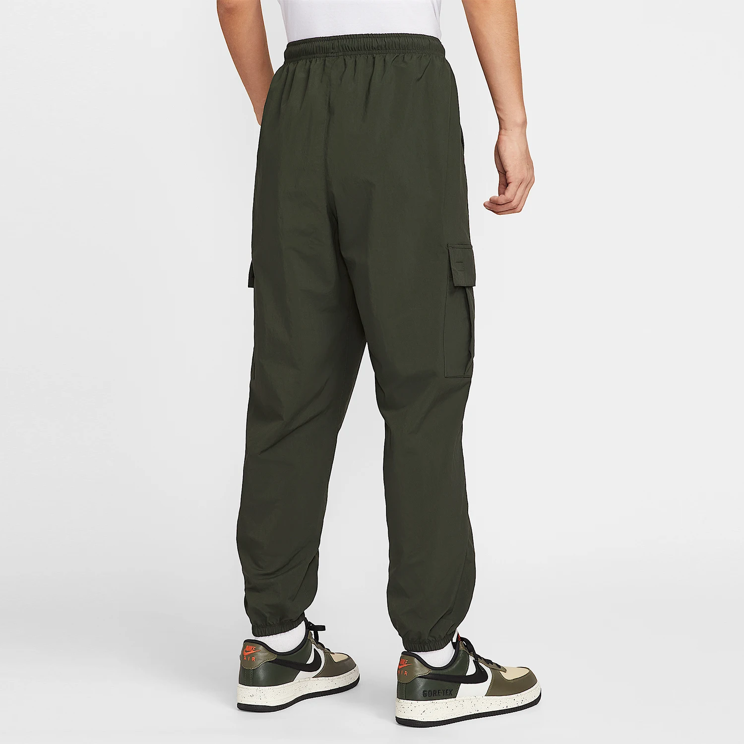 Nike Authentic Club Men's Retro workwear Fashion Pocket Woven Pants HJ1991-355
