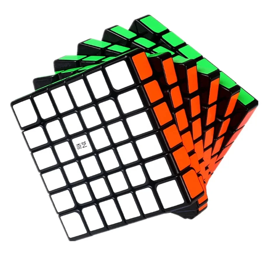 Qiyi Qifan W 6x6 Black Sticker Version 6x6 Magic Cube 6Layers Speed Cube Professional Cubo Magico Puzzle Toy For Children Kids