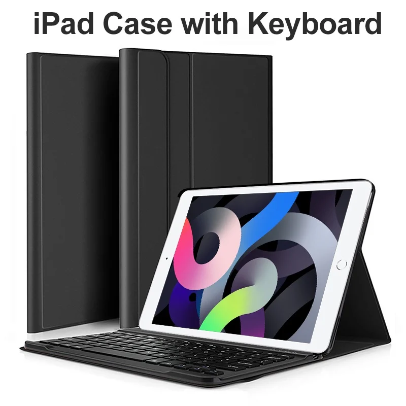 For IPad Keyboard Case for IPad Pro 11 2021 2020 Air 4 Mini 6 10.2 9/8/7th 2018 2017 5 6th Pro 11 10.5 9.7 Air 3 2 Mini 4 5 Case