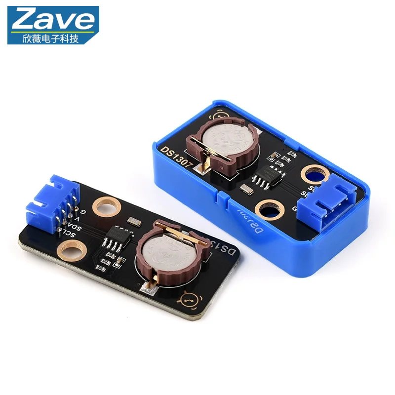 DS1307 Módulo de reloj en tiempo real con funciones de sincronización, almacenamiento y sincronización de apagado, RTC I2C - compatible, Arduino - comp