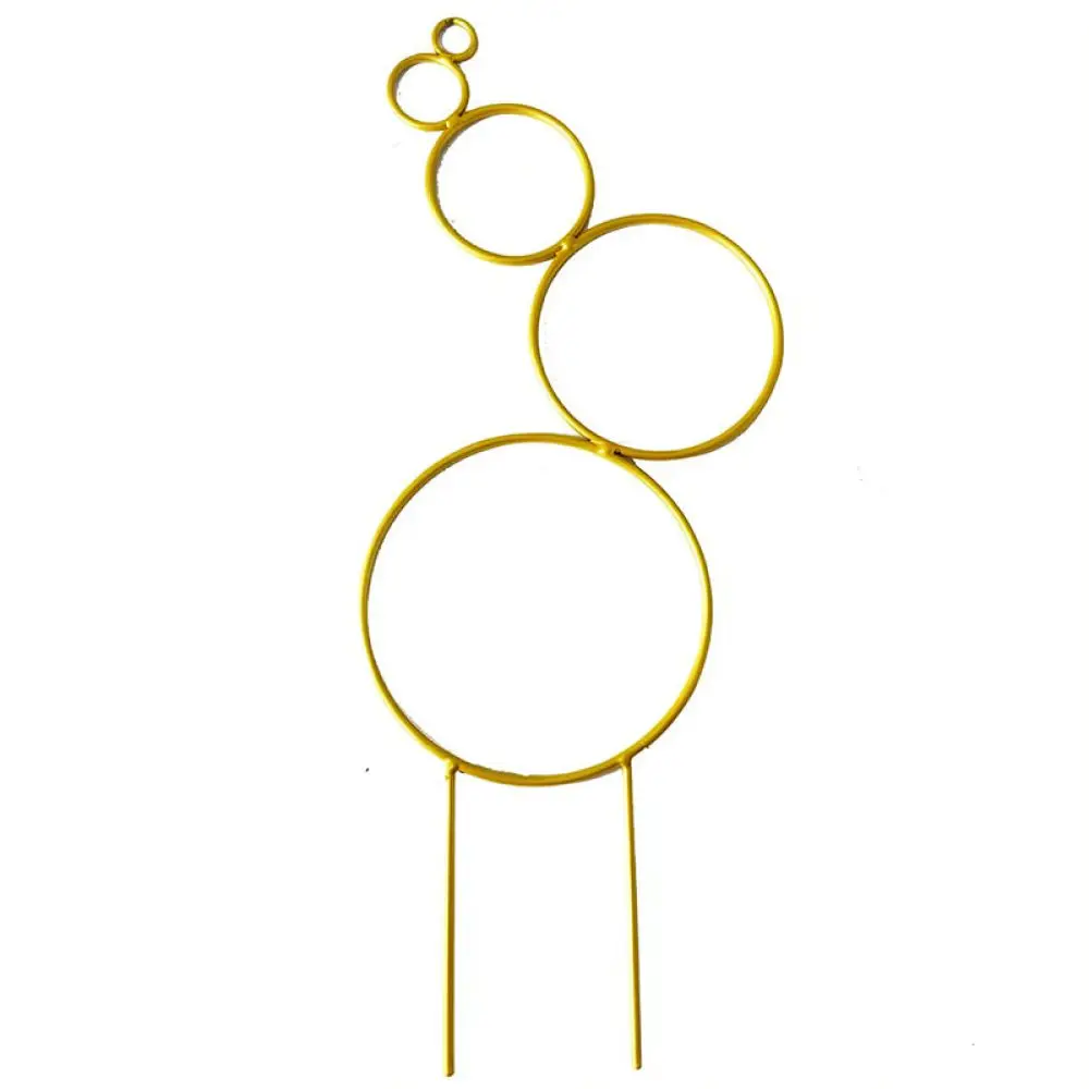 Steady Metal Plant Climbing Trellis Iron Support Stake For Potted Flowers Indoor Outdoor Gardening Tool Rack