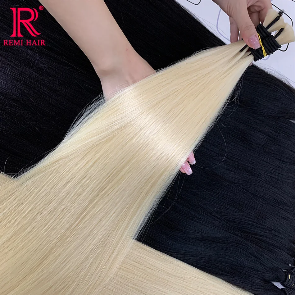 No Weft 100% Real Human Hair Bulk Honey Blond Hair Bundles Fuller Ends Vietnamese Virgin Hair Straight Weaving Hair for Braiding