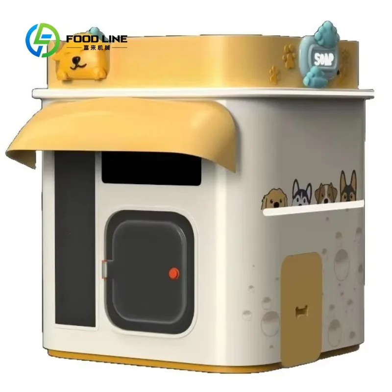 Custom Smart Pet Washing Machine 24H Self-service Stainless Steel Charge Washing and Care Automatic Spraying Shampoo Conditioner