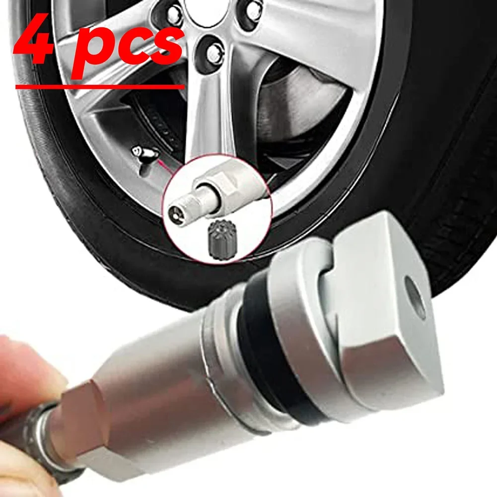 4pcs TPMS Tire Pressure Sensor Valve Stem Repair Kit For BMW 1 2 3 Series X2 X3 For Honda For Chrysler For Dodge For Kia