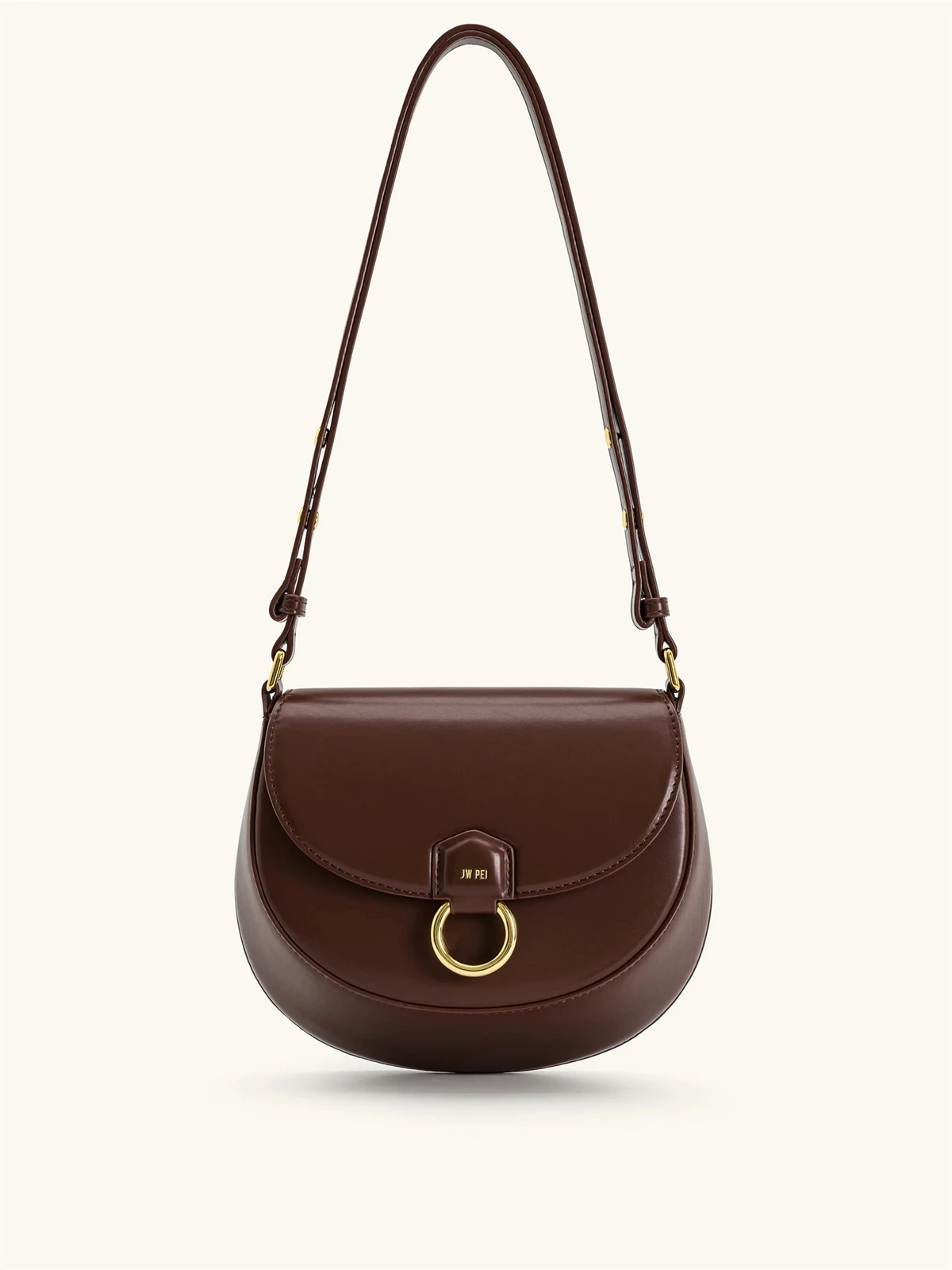 

Сумка-сэтчел JW PEI Diana Flap в классическом ретро-стиле, новинка 2026 года, женская наплечная сумка через плечо, универсальная повседневная сумка-клатч