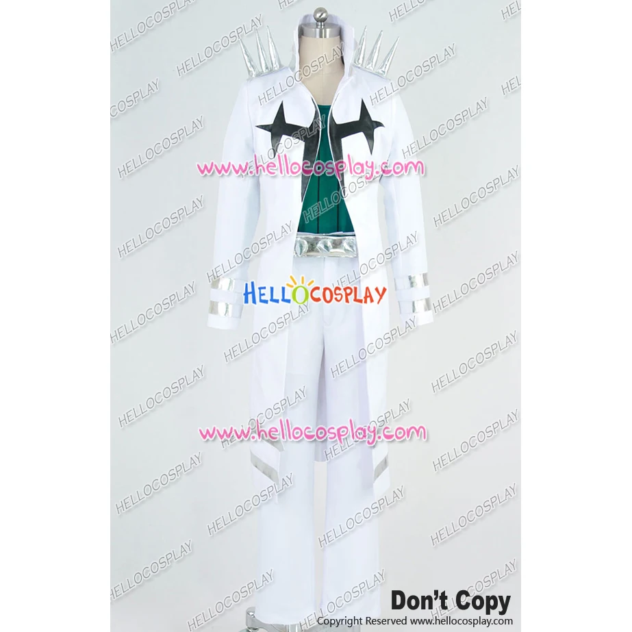 Kill la Kill Uzu Sanageyama Cosplay Costume Anime The Monkey Sanageyama Uzu White Three-Star Goku Uniform Outfit Clothing