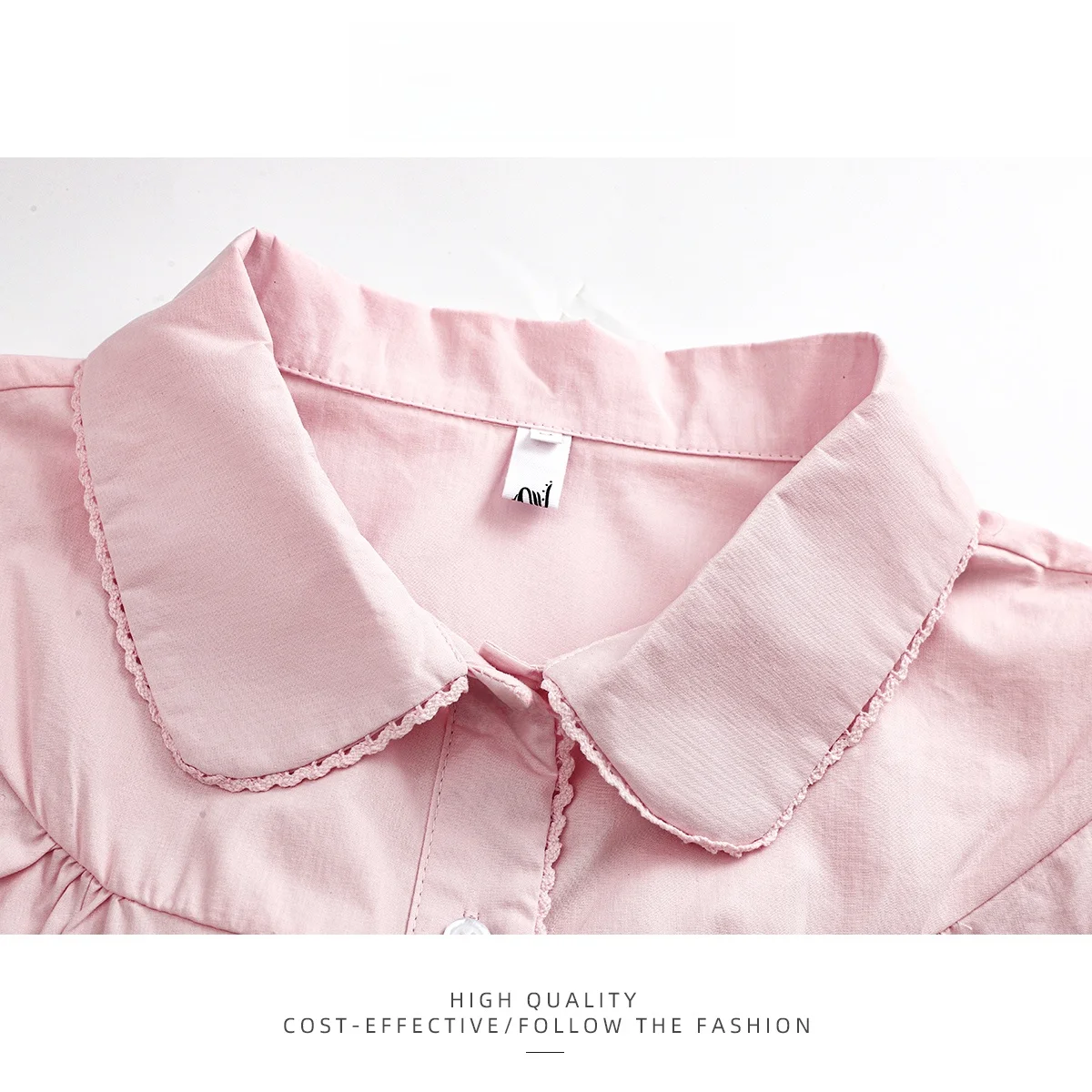 เสื้อผ้าผู้หญิงแบบรัดเอวทรงเข้ารูป คอปกตุ๊กตา ยี่ห้อ PAIXIANG สไตล์ญี่ปุ่น สำหรับฤดูร้อน