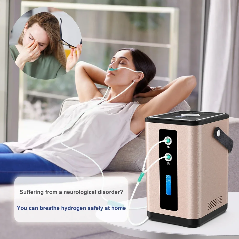 

Suyzeko 450ML Oxygen&Hydrogen Generator Device Hydrogen Inhalation Machine Low Noise 99.99% Hydrogen Water Generator Ionizer