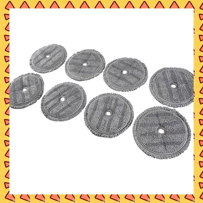 

A008 8 Pcs Mop Pad For Steam Mop Microfiber Cleaning Cloth Replacement For Steam Mopping Accessories