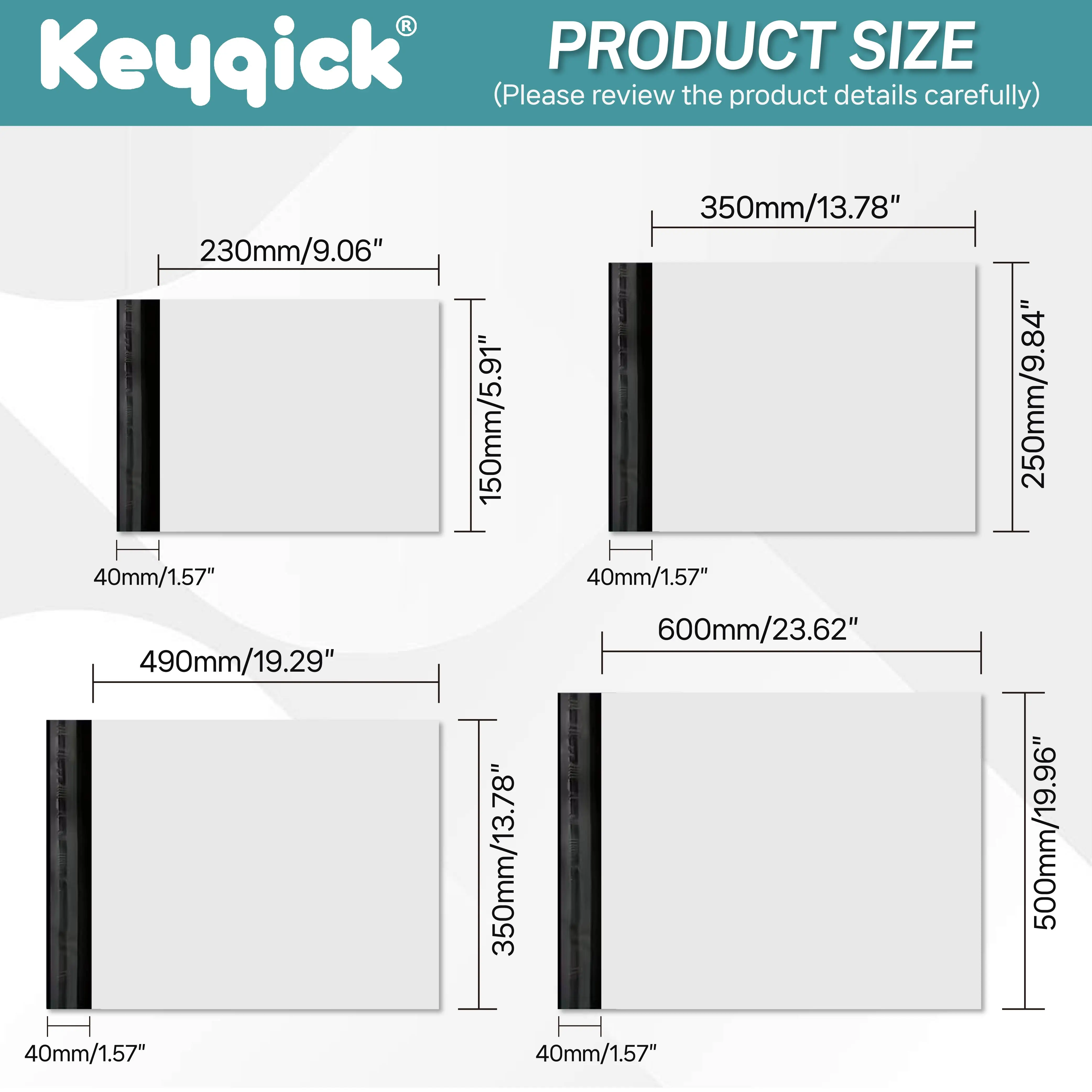 100Pcs Poly Mailers, Durable White Self-Seal Shipping Envelopes. Waterproof Tear-Resistant PE Mailing Bags with Strong Adhesive. Lightweight and Cost-Effective, Ideal for Small Business Daily Commodit image 4