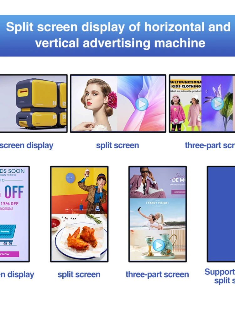 Android advertising display screen wifi marketing advertising equipment ,lcd monitor digital signage and display