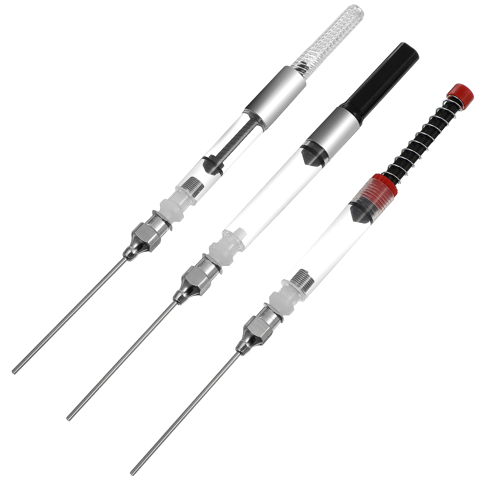 

3 Pcs Fountain Pen Converter Ink Fillers Tool Accessories Piston Seringe Office