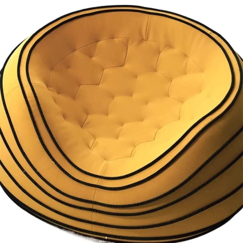 

Egg tart single simple leisure small apartment sofa candy styling cotton recliner