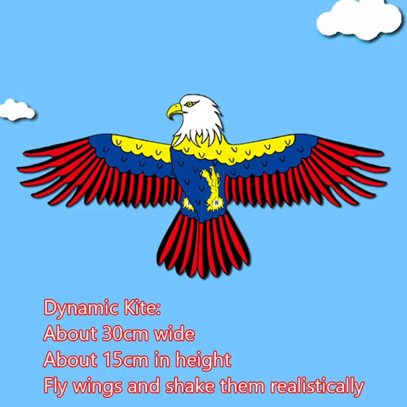 ว่าวการ์ตูนเด็กเบ็ดตกปลาแบบไดนามิกว่าวเบ็ดตกปลาขนาดเล็กนกแก้วว่าวนกนางแอ่น