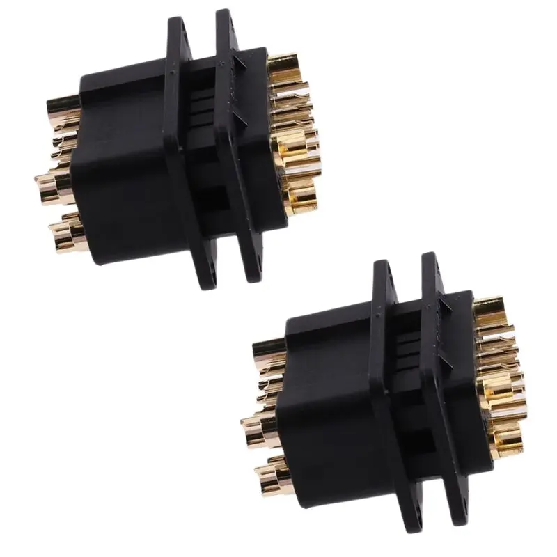 FULL-4+12 Pin Controller Plug 90A High Current Power Connector For RC Model Socket Parts
