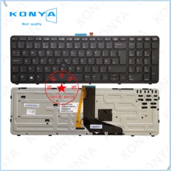 Nowy oryginalny do laptopa HP Zbook 15 17 G1 G2 Series wbudowany podświetlana klawiatura 733688-041 061 071 081 091 161 171 211 261 271 B31