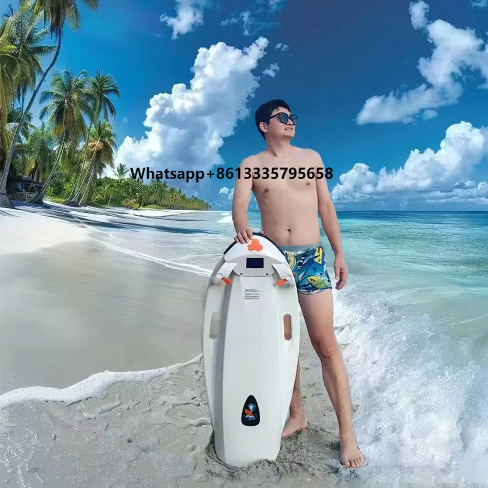 

Long Range 48v 6000w Aquatic Underwater Bodyboard 20KM/H Handjet Surfing Dive Scooter Electrical Ski Board