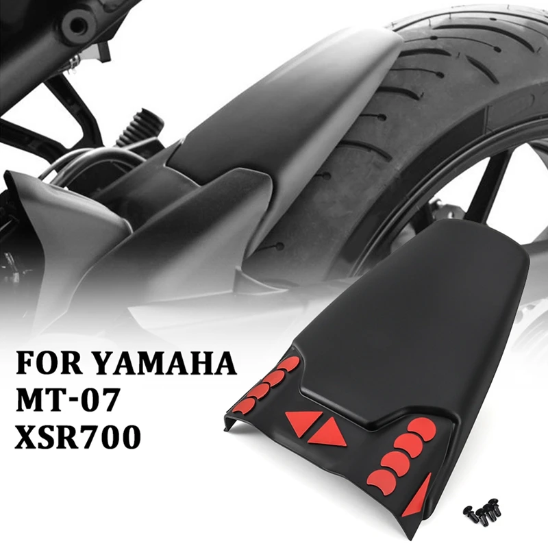 

Motorcycle Rear Fender Mudguard Extender Extension For YAMAHA MT-07 MT 07 2013-2017 XSR 700 2016-2020