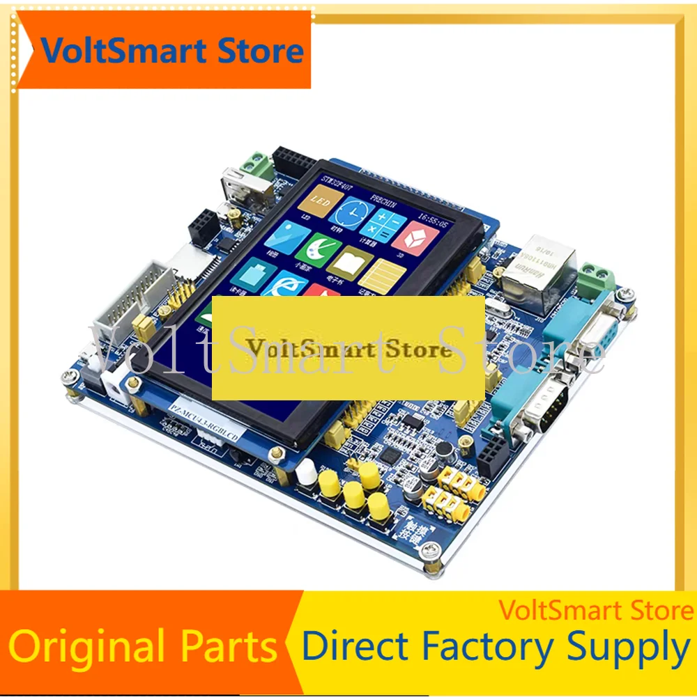 VoltSSTM32F4 Development Board STM32F407ZGT6 DEMO With Ethernet RS485 RS232 CAN MP3 WiFi Bluetooth GPS USB Host, Infrared Transm