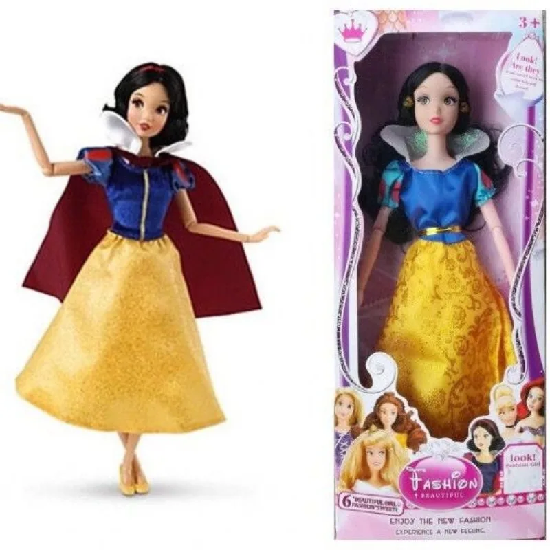 Hasbro Disney Princess Blancanieves Belle Cenicienta conjunto creativo lindo muñeca de juguete para niña regalo personalizado vestido de dibujos animados muñeca de juguete