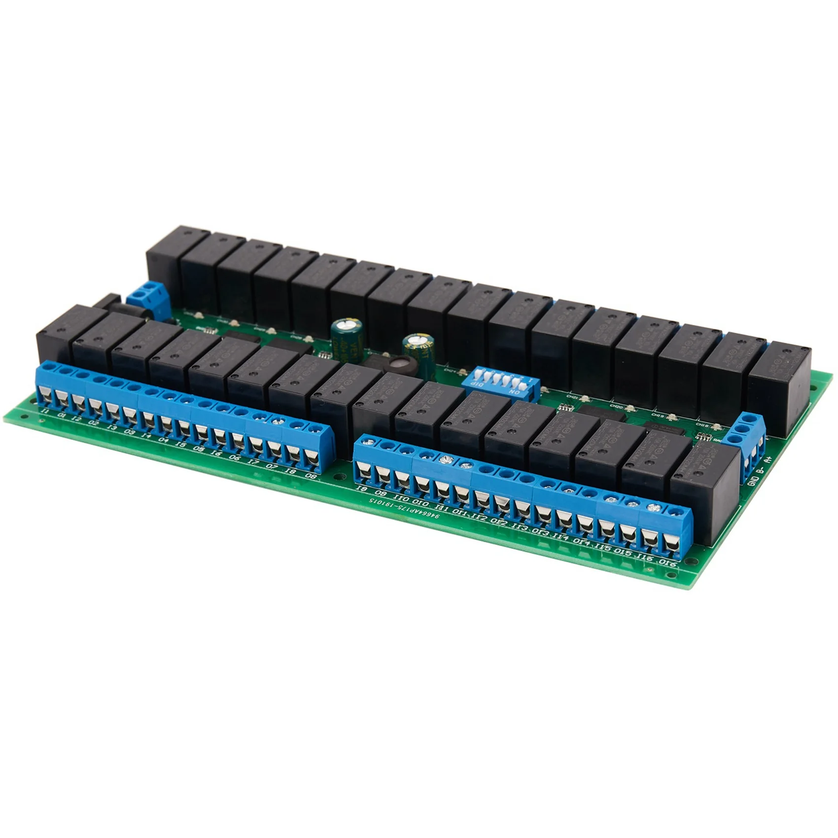 A84E-6X R421C32 DC12V 32 Channels Modbus RTU RS485 Bus Relay Module UART Serial Port Board For PLC LED Automation Door Lock
