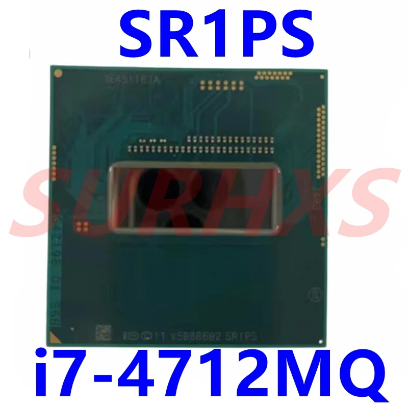 Core i7-4712MQ i7 4712MQ SR1PS 2.3 GHz Quad-Core Eight-Thread CPU Processor 6M 37W Socket G3 PGA946B Free Shipping