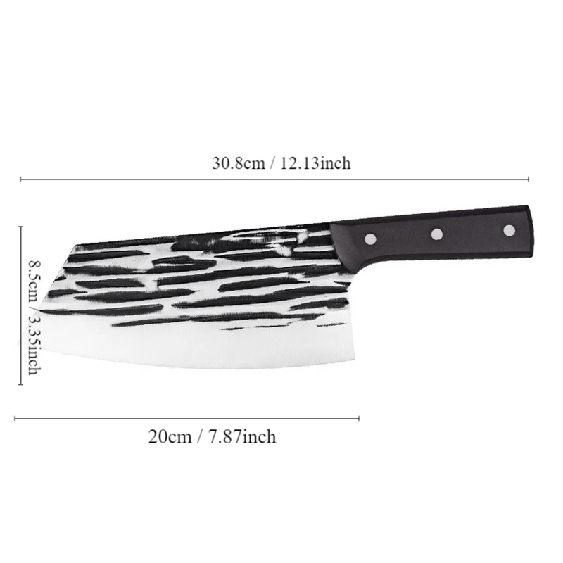 Laser Damascus Pattern Multifunctional Knife Hard and Sharp Stainless Steel Meat Cutter Vegetable Cutter Household Kitchen Knive