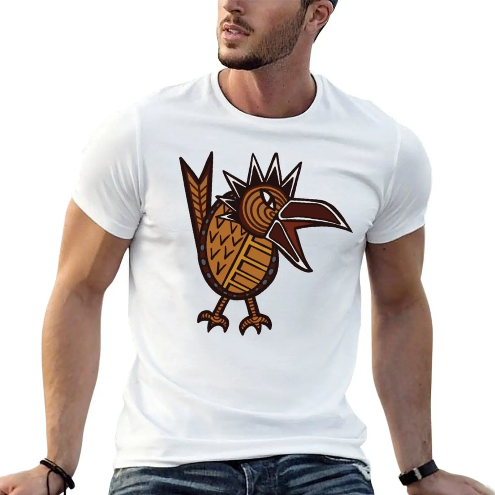 

The Hawk - Watership Down Fan Art T-Shirt man t shirt summer man t shirts high quality luxury brand T-Shirt