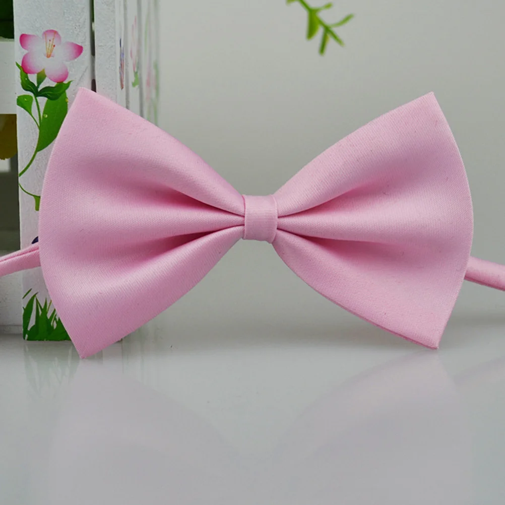 

6Pcs Children Bow Tie Boy Bowtie Black Red Wathet Navy Blue Exquisite Lightweight DIY Dressing Decoration