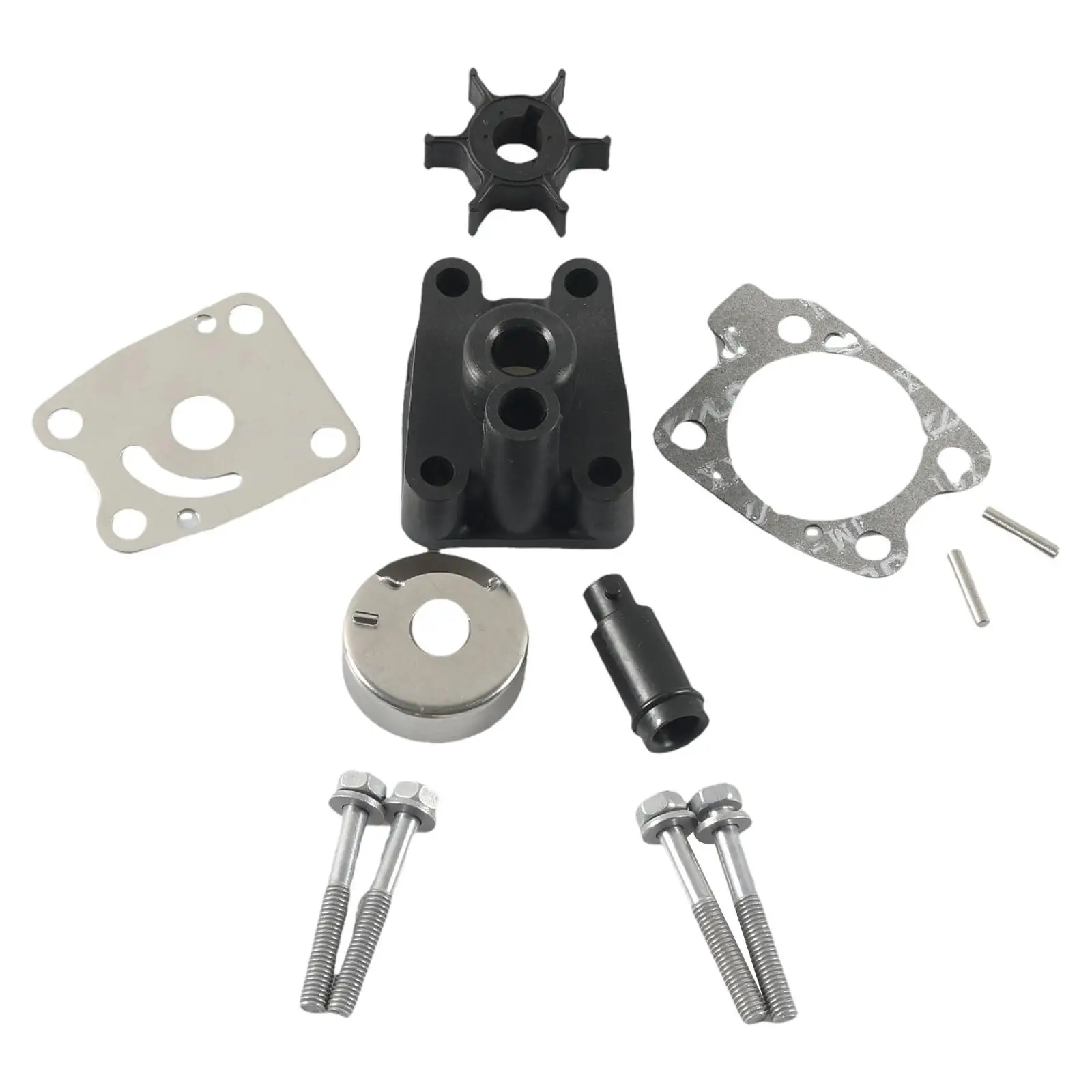 Professional Water Pump Impeller Set Efficient Engine Repair Accessory Kit for Yamaha F4B F5A F6C 4STR