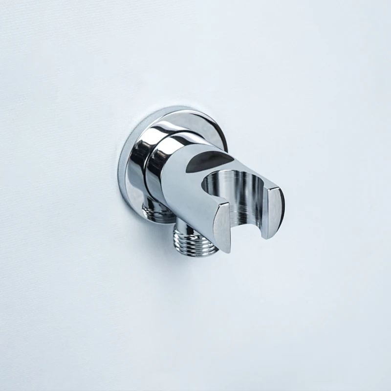Brushed Gold Brass Handheld Shower Set Wall-Mounted Handheld Shower With Hose And Shower Bracket Bathroom Shower Accessories
