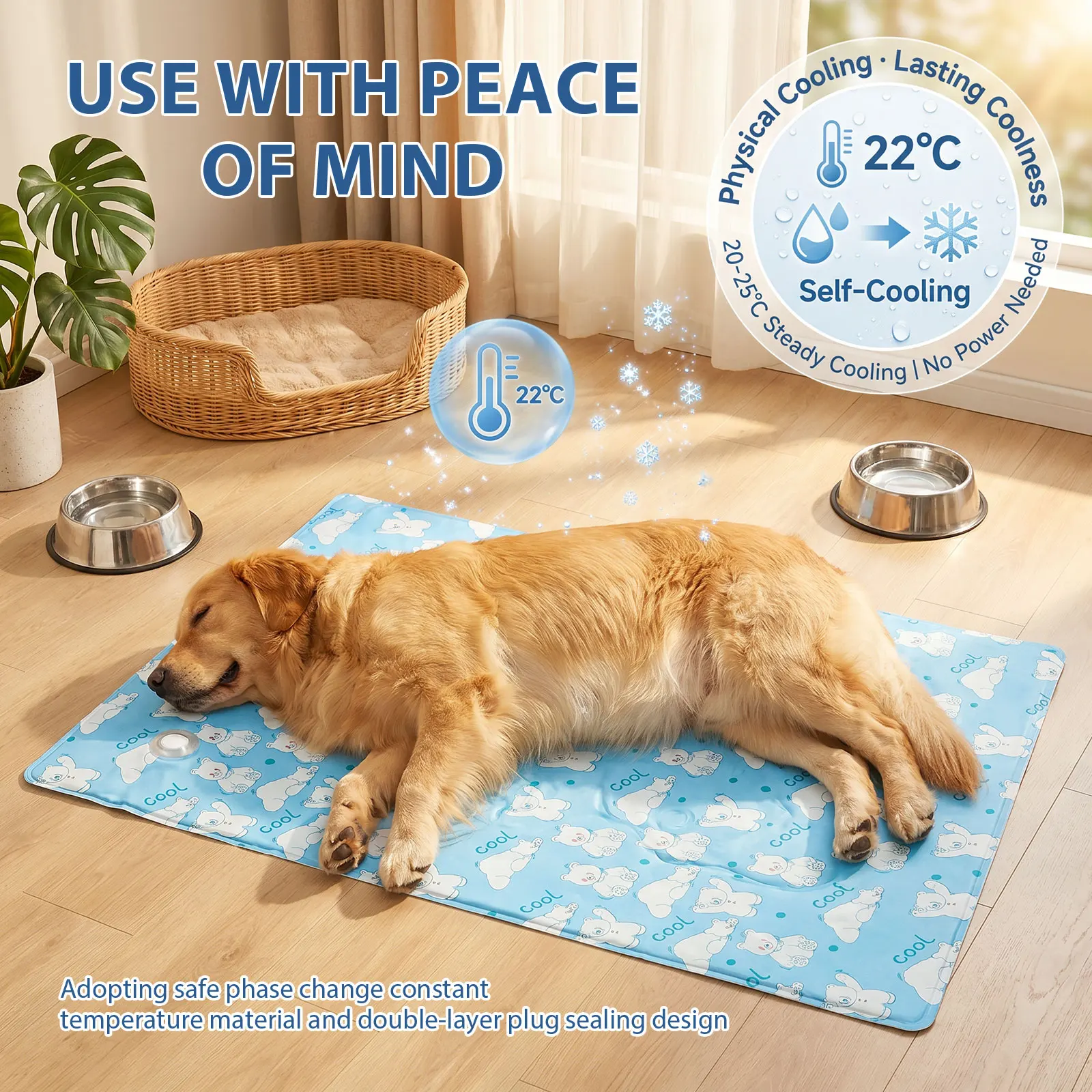 Tapis rafraîchissant pour chie - Cooling Blanket Hot Sleepers avis et prix