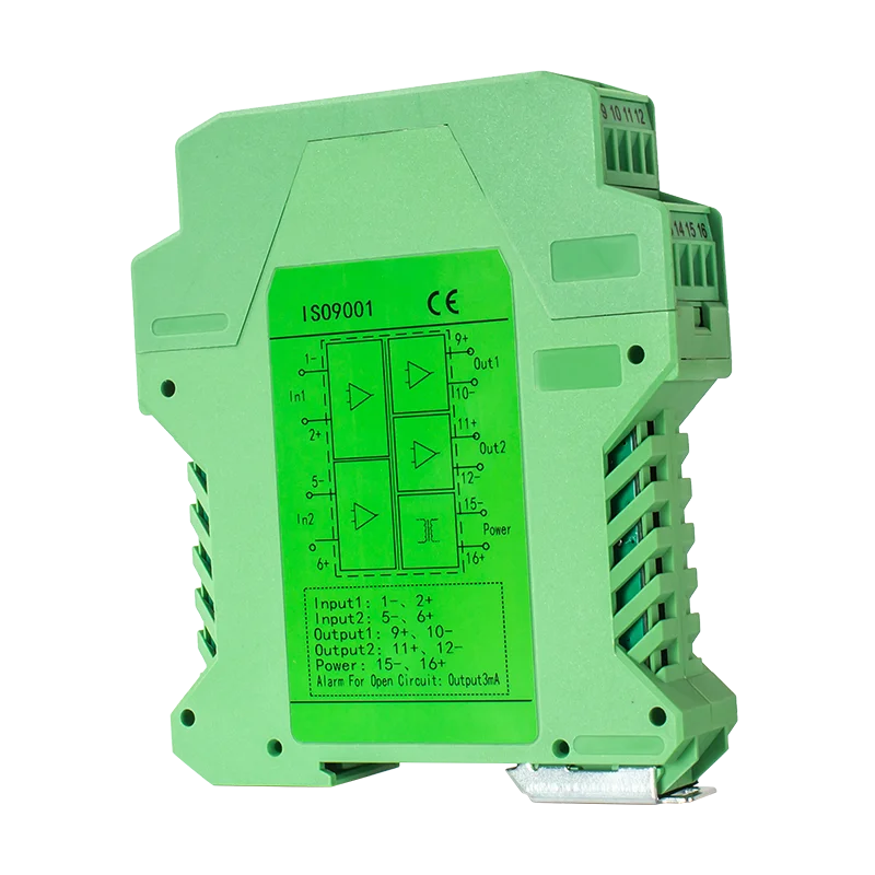 

K type Temperature Converter 1 In 1 Out 1 In 2 Out 0-1300℃ to 4-20mA 0-10V 0-5V 1-5V RS485 Temperature Signal Transmitter