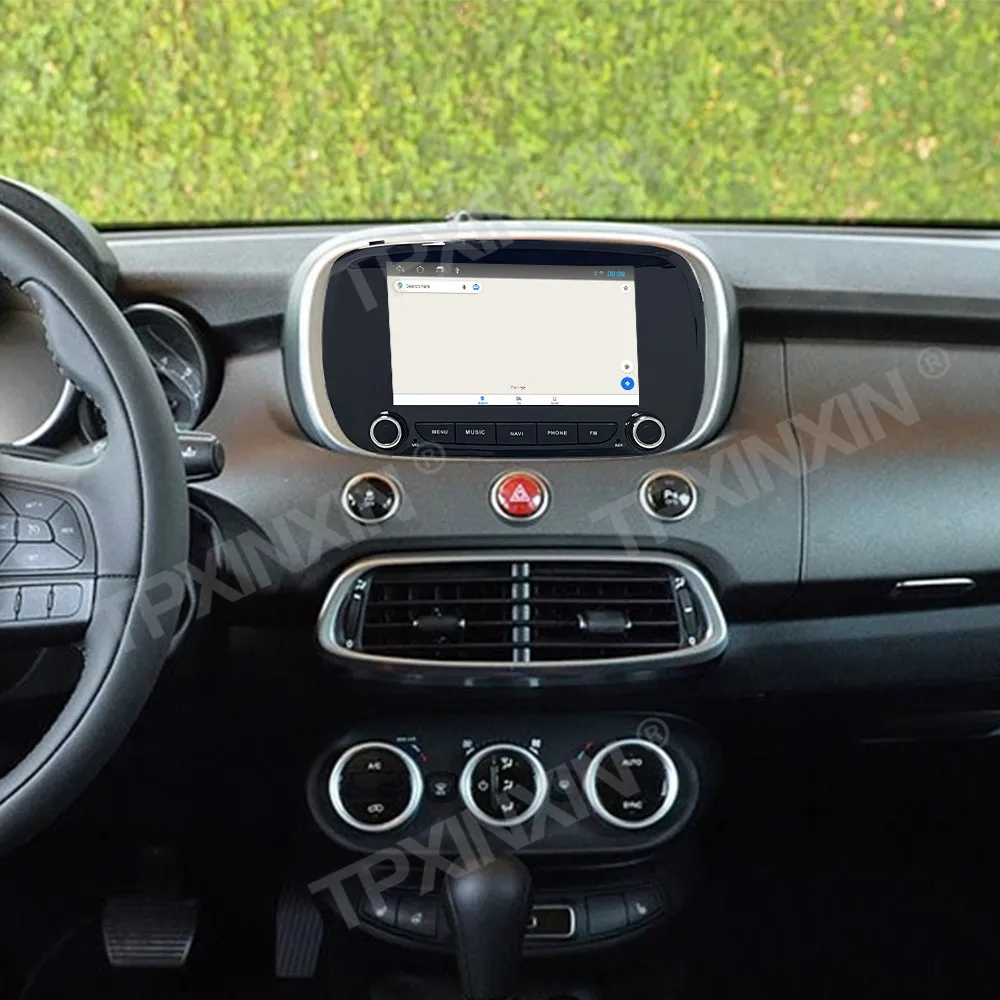 7.0 بوصة لشركة فيات 500X 2015 إلى 2017 سيارة أندرويد 14.0 السيارات Carplay نظام تحديد المواقع والملاحة شاشة تعمل باللمس مشغل وسائط متعددة راديو رئيس وحدة