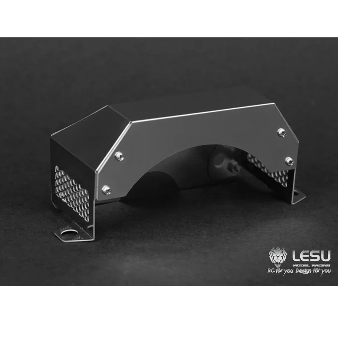 

LESU Car Accessories Metal Gearbox Engine Cover for 1/14 RC Tamiyaya Tractor Truck Remote Control Toys Model TH04751-SMT3