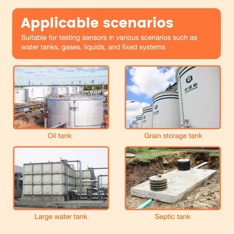 Smart Home Devices Tuya WiFi Alarm System Oil Fuel Water Tank Ultrasonic Radar Level Sensor Liquid Level Sensors