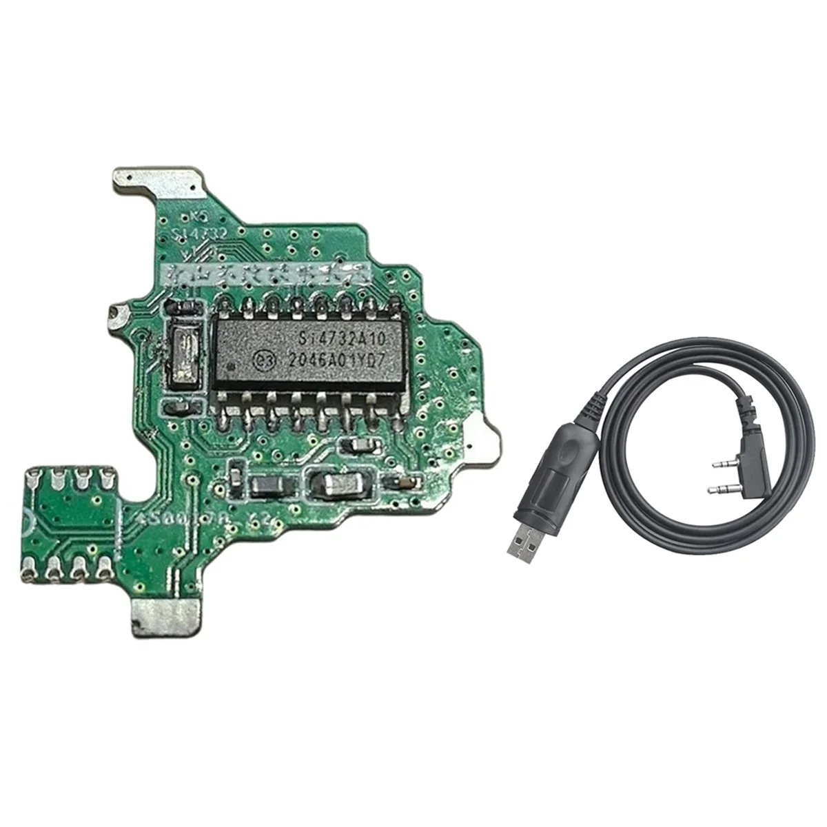 SI4732 Radio Modification Module for Quansheng UVK5/UVK6 Short Wave FM Modification Module+USB Programming Cable