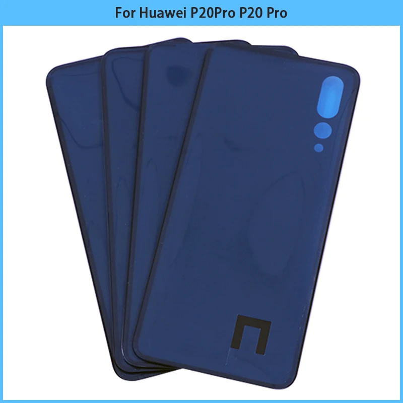 For Huawei P20Pro battery Back Cover Rear Door 3D Glass Panel P20 Housing Case With Camera Lens Replace