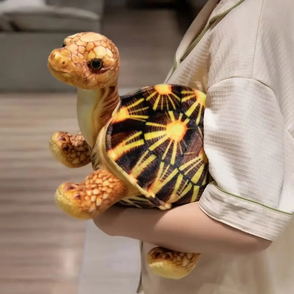 Simulated Turtle Turtle Plush Toy Cartoon Soft Turtle Stuffed Toy Lifelike 30cm Turtle Doll Throw Pillow Kids Gifts