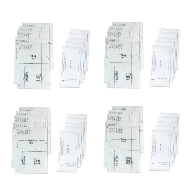 

B90B-20 Pair Replaceable Vacuum Cleaner Accessory Universal Motor Filter For