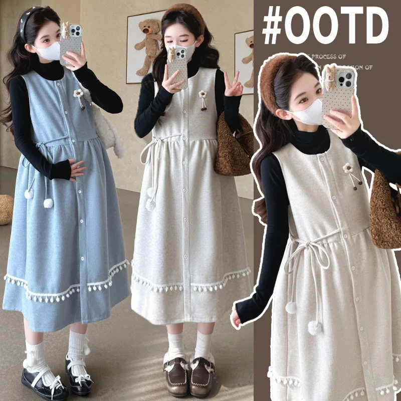 completo-premaman-autunno-inverno-2026-vestito-morbido-e-comodo-con-gilet-e-top-a-collo-alto-set-due-pezzi-per-donne-in-gravidanza