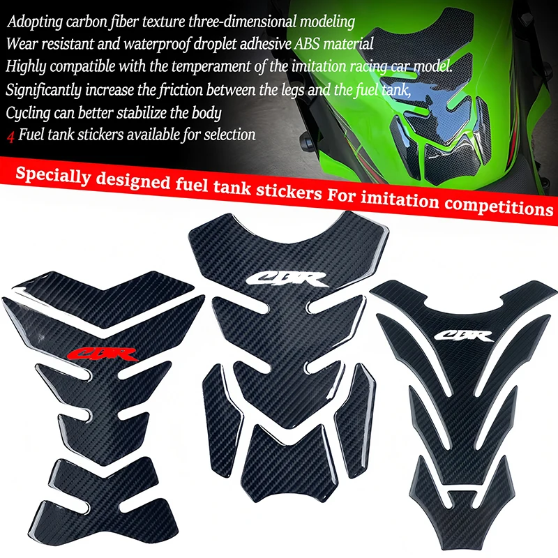

3D Motorcycle Fuel Tank Pad Stickers, Decals For CBR, CBR650R, CBR500R, CBR400R, CBR250R, CBR1000RR, CBR300R, CBR600R
