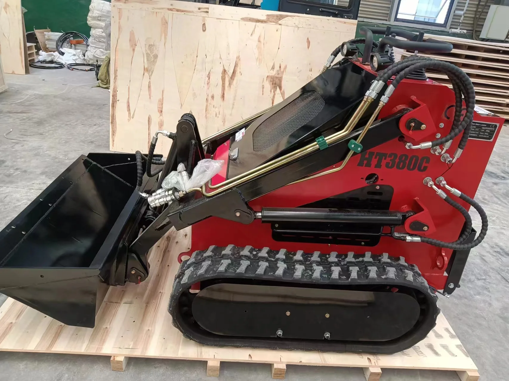 2026 New Style Mini Skid Steer Loader With Engine & Pump High Efficiency