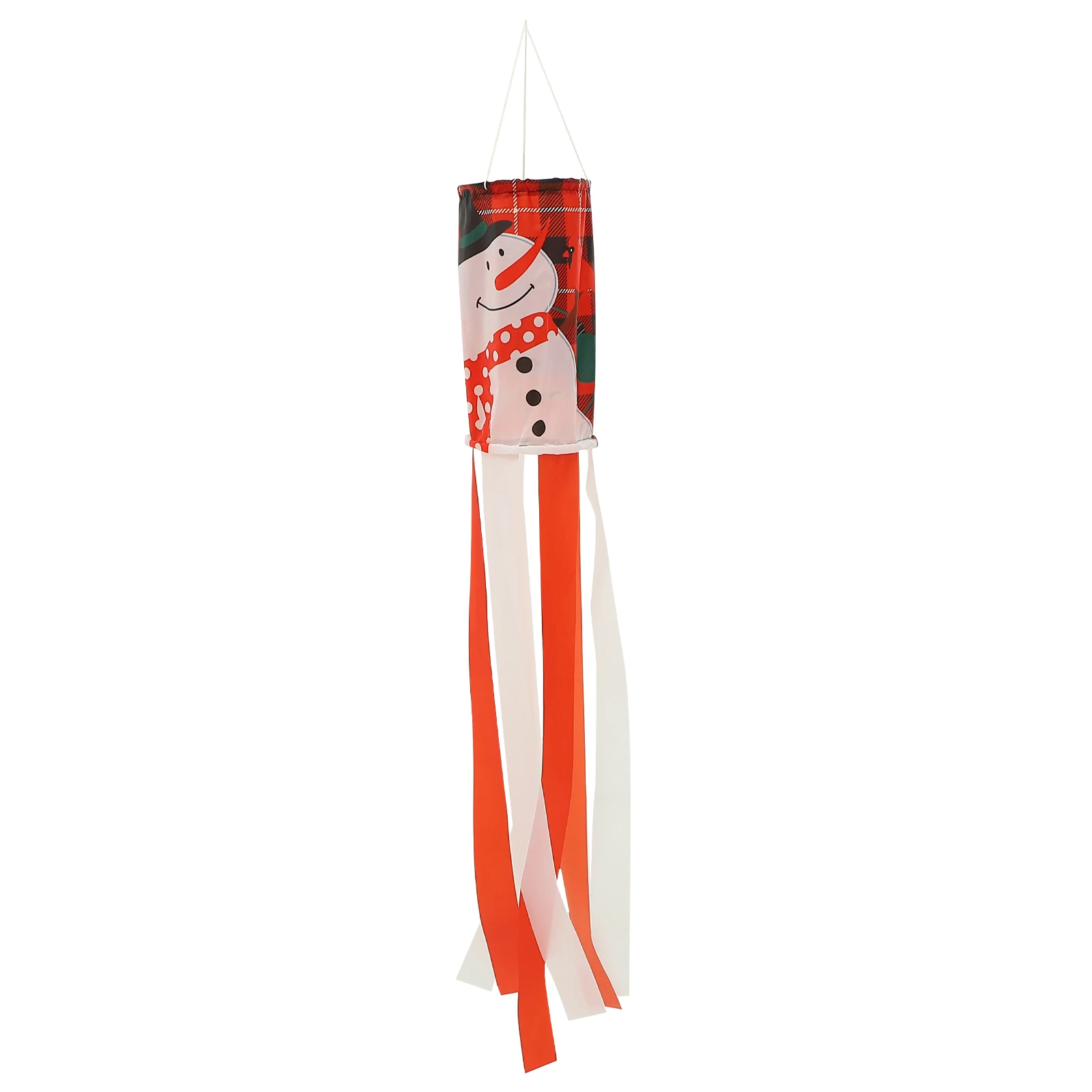 عيد الميلاد أنبوب الهواء العلم الديكور الحلي في الهواء الطلق Windsock أعلام الجوارب البوليستر زينة عيد الميلاد