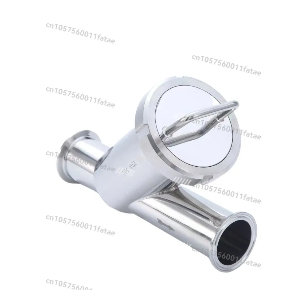 

Y Type Pipe Filter 304 316 Stainless Steel Quick Connect Chuck Type Pipeline Impurity Strainer