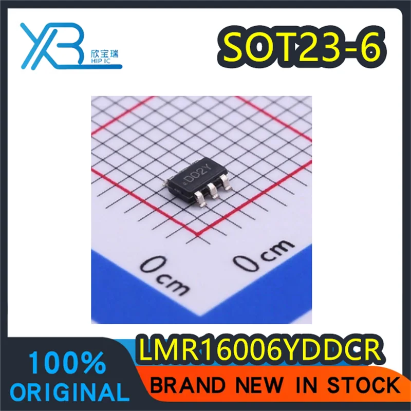 

(10/100 pieces) LMR16006YDDCR LMR16006 SOT-23-6 Silkscreen D02Y DO2Y Brand new authentic 0.6A buck regulator chip Fast delivery