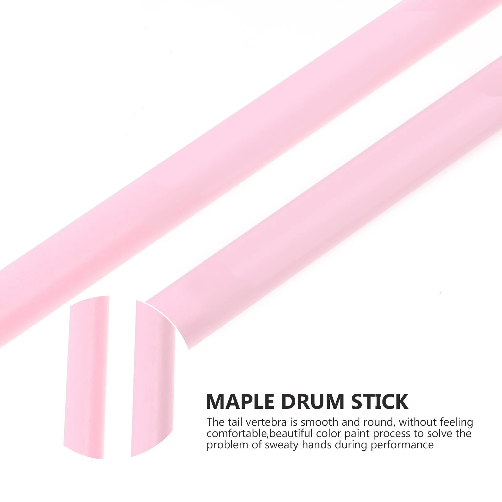 

2 Pairs Drum Stick Hit Sticks Drumsticks Percussion Instruments Maple Wood Rhythm