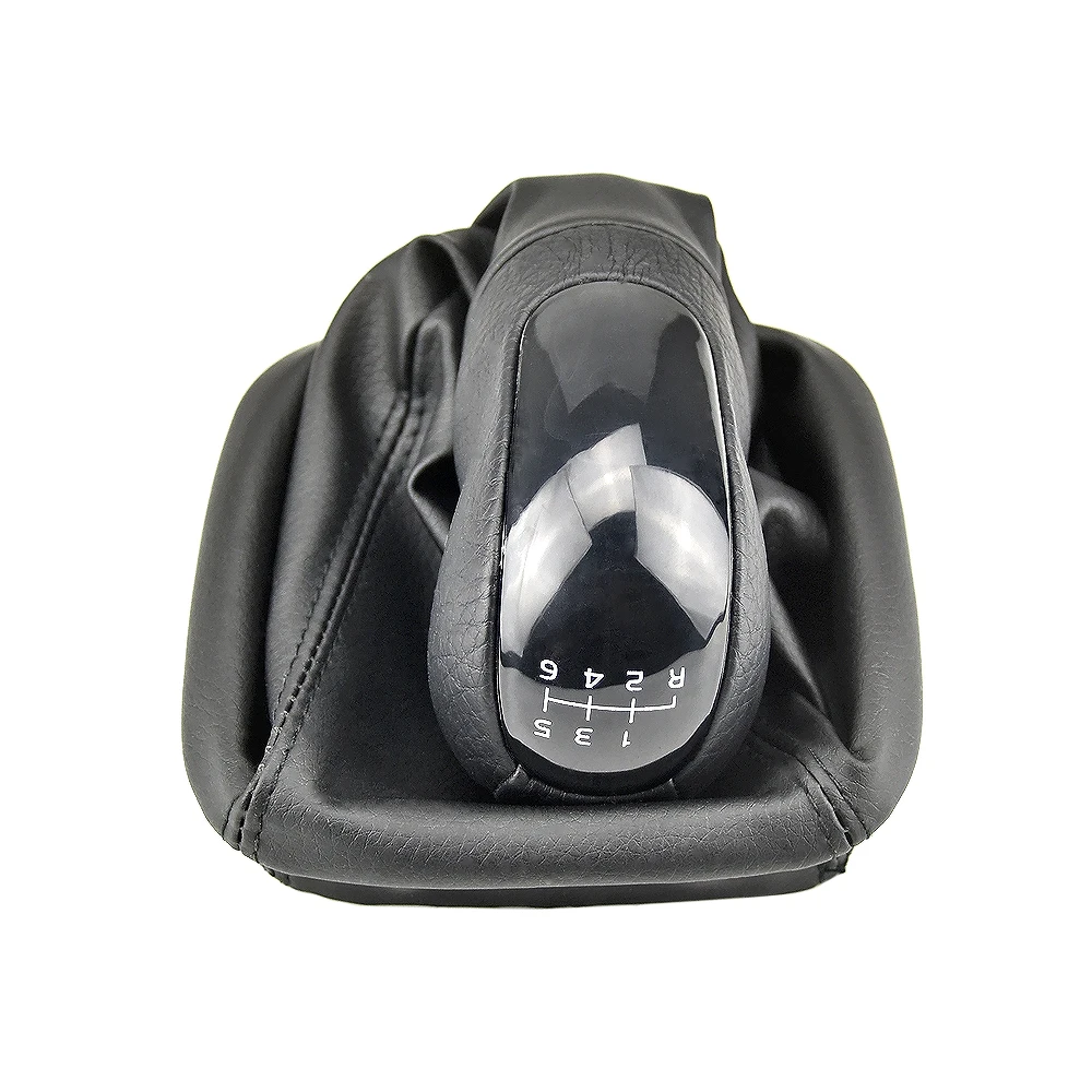 Manual 5/6 Speed Gear Shift Knob For Mercedes-Benz W168 A Class 1997-2004 Car Accessorie Lever Shifter With Gaiter Boot Cover